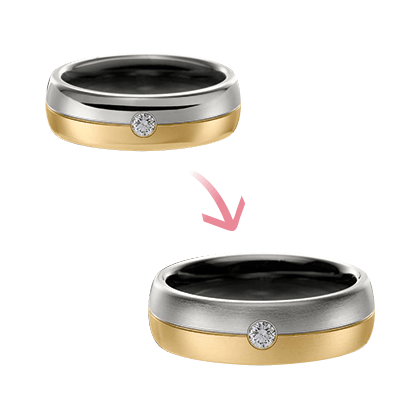 Poliert oder strukturiert