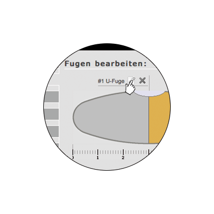 Fugen als Designelement