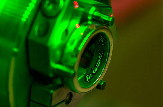 Die persönliche Gravur