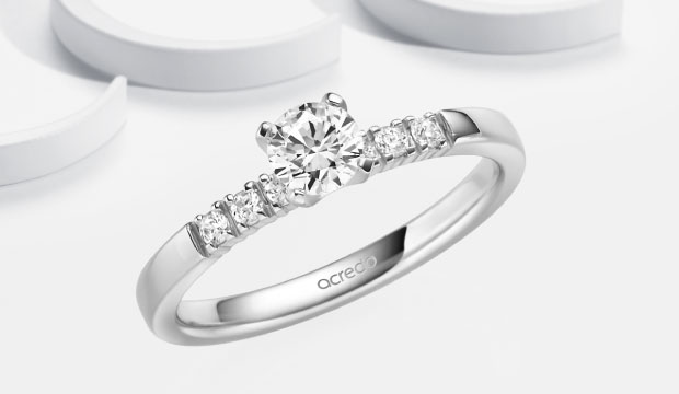 Hochwertige Diamantringe | acredo