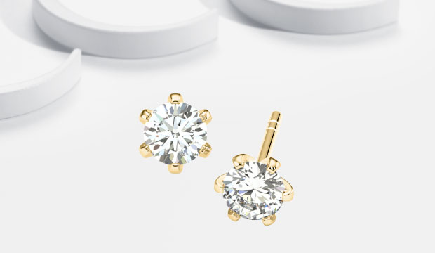 Diamant Ohrstecker und Ohrringe | acredo