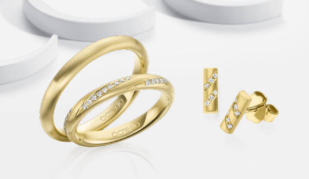 Diamantschmuck in Gold | acredo