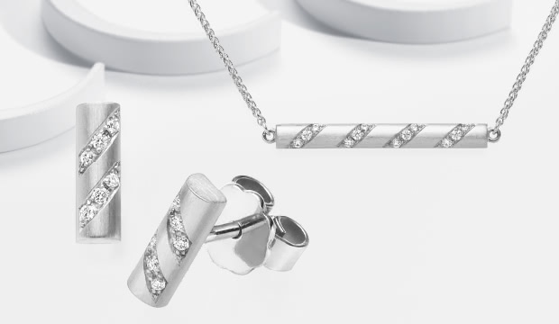 Weißgold Schmuck - elegant & zeitlos | acredo