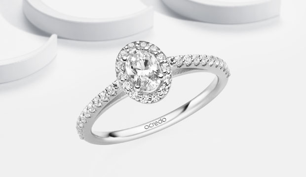 Halo Verlobungsringe – elegant und auffällig | acredo