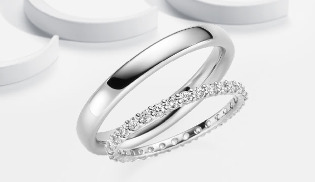 Ehering mit Memoire Ring | acredo