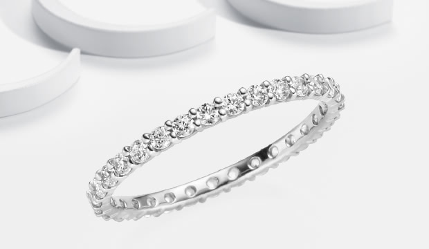 Memoire Ringe voll ausgefasst | acredo