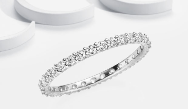 Memoire Ringe voll ausgefasst | acredo