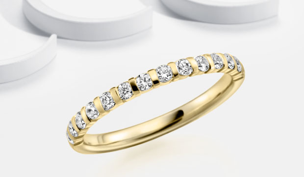 Memoire Ringe halb ausgefasst | acredo