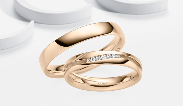 Modern Wedding Rings & Bands | acredo