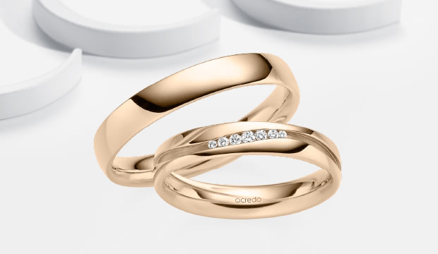Moderne Eheringe & Trauringe | acredo
