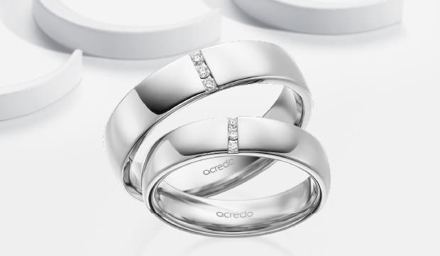 Eheringe schlicht und edel | acredo 