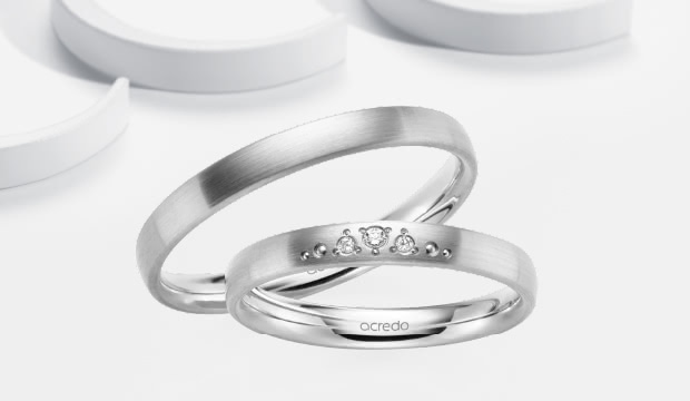 Trauringe aus Platin - Pure Emotion | acredo