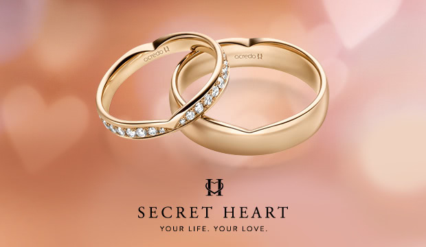 Trauringe/Eheringe SECRET HEART | acredo