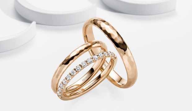 Trauringe/Eheringe in Signature Gold | acredo