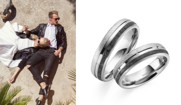 Coole Trauringe, Verlobungringe | acredo