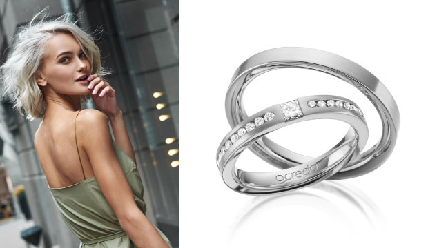 Urban Style Wedding Rings | acredo